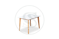 Comedor 4 Ptos 
Base Comedor Thiago + 4 Sillas Portugal - Saira Muebles
