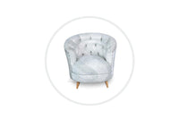Sala + Poltrona Chester - Saira Muebles