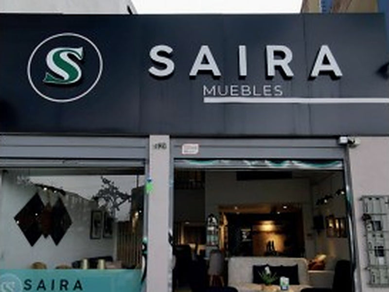 Fachada de Saira Muebles, sede Saira 3, Av. 1 de Mayo #39c-29 Sur, Bogotá