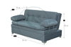 Sofa Cama Boston Gris/Rosado - foto 3