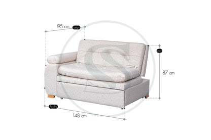 Sala Cama Belgica - Saira Muebles