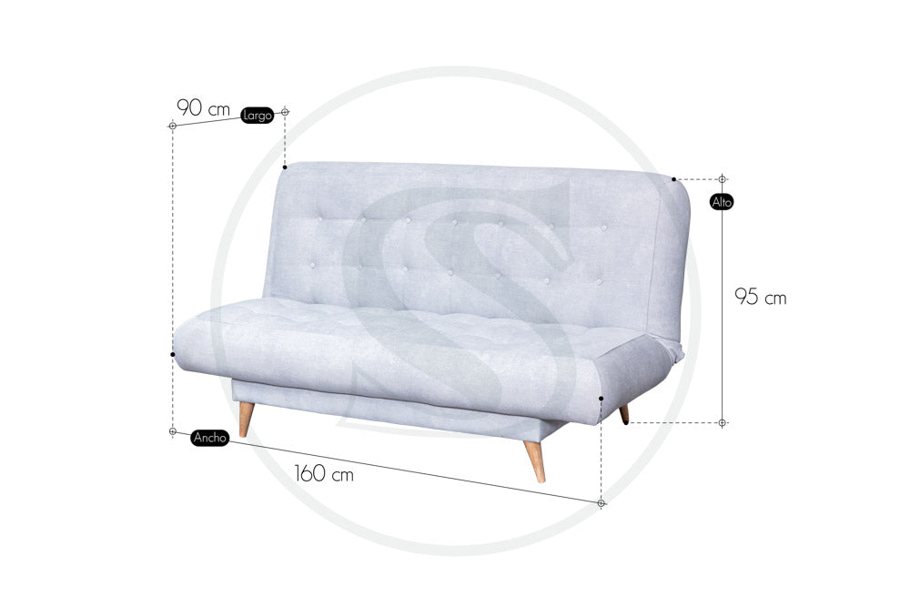 Sala Cama + Poltrona Porto - Saira Muebles
