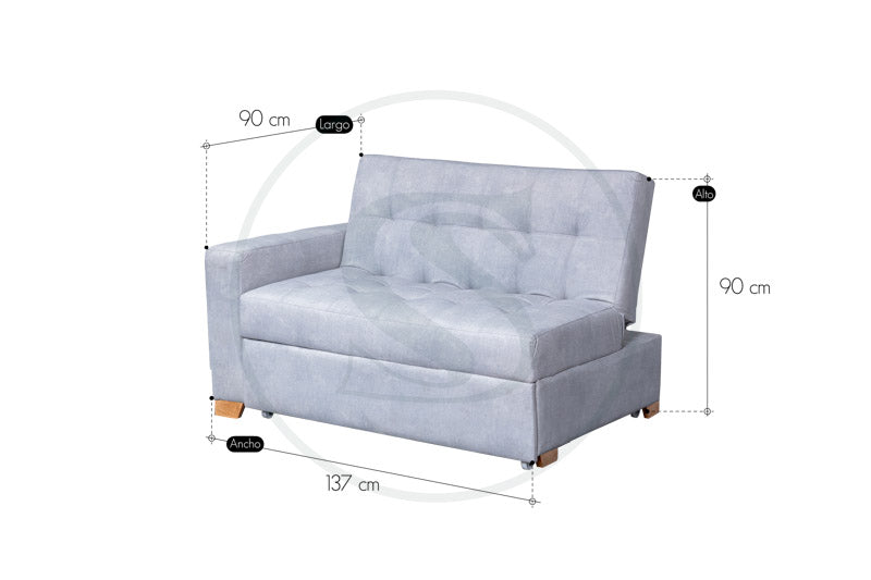 Sala Cama Monaco - Saira Muebles