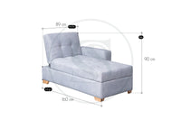 Sala Cama Monaco - Saira Muebles