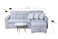 Sala Cama Monaco - Saira Muebles