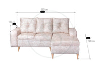 Sala En L Turquia - Saira Muebles