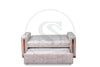 SOFA CAMA 2 o 3 PUESTOS BERLIN + COJINES DECORATRIVOS BEIGE/GRIS - foto 5