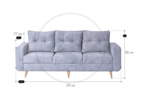 Sofa Italia - Saira Muebles